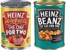IGA Heinz Beanz or Pasta 300g Selected Varieties offer