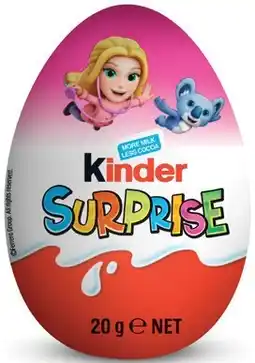 IGA Kinder Surprise Chocolate Egg Selected Varieties offer