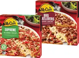 IGA McCain Family Pizza 490‑500g Selected Varieties offer
