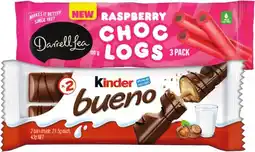 IGA Darrell Lea Choc Logs 3 Pack or Kinder Bueno 39‑43g Selected Varieties offer