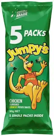 IGA Jumpy’s, Cheezels or Kettle Chips Multipack 5-6 Pack Selected Varieties offer