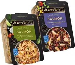 IGA John West Salmon Bowl Ready To Eat Selected Varieties offer
