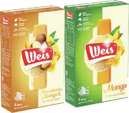 IGA Weis Bar 4 Pack or Mini 6 Pack Selected Varieties offer