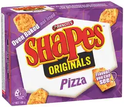 IGA Arnott’s Shapes 130‑190g Selected Varieties offer