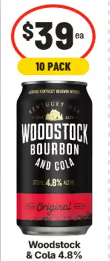 IGA Woodstock & Cola 4.8% offer