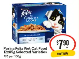 IGA Purina Felix Wet Cat Food offer