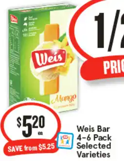 IGA Weis Bar offer