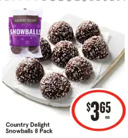 IGA Country Delight Snowballs offer