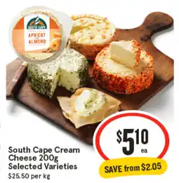 IGA South Cape Cream Cheese offer
