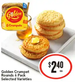 IGA Golden Crumpet Rounds offer