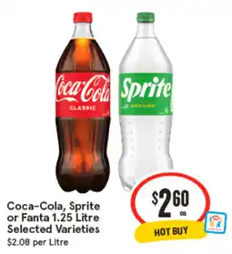 IGA Coca-Cola, Sprite or Fanta offer