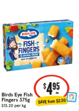 IGA Birds Eye Fish Fingers offer