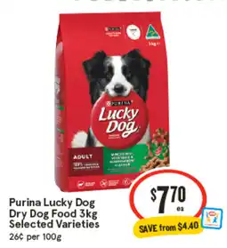IGA Purina Lucky Dog Dry Dog Food offer