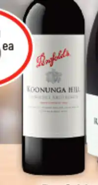 IGA Penfolds Koonunga Hill offer