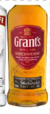 IGA Grant's Scotch Whisky offer