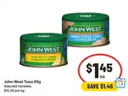IGA John West Tuna offer