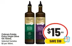 IGA Cobram Estate Extra Virgin Olive Oil offer