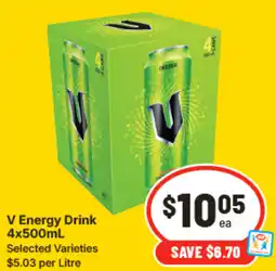 IGA V Energy Drink offer