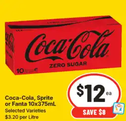 IGA Coca-Cola, Sprite or Fanta offer