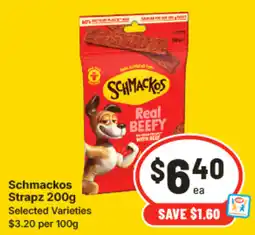 IGA Schmackos Strapz offer