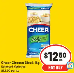 IGA Cheer Cheese Block offer