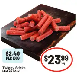 IGA Twiggy Sticks Hot or Mild offer