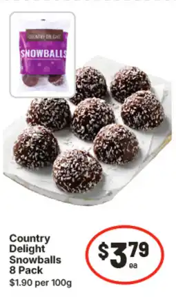 IGA Country Delight Snowballs offer