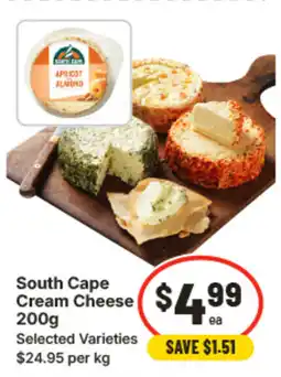 IGA South Cape Cream Cheese offer