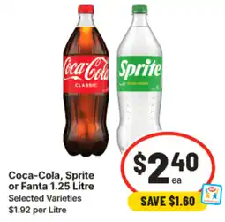 IGA Coca-Cola, Sprite or Fanta offer