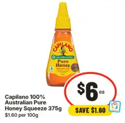 IGA Capilano 100% Australian Pure Honey Squeeze offer