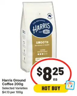 IGA Harris Ground Coffee offer