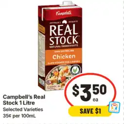 IGA Campbell's Real Stock offer