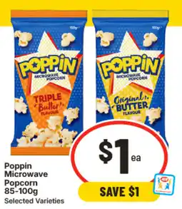 IGA Poppin microwave popcorn offer