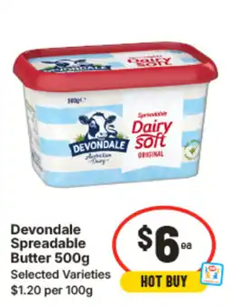 IGA Devondale Spreadable Butter offer
