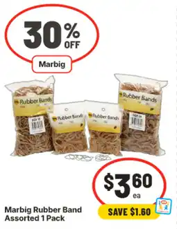 IGA Marbig Rubber Band Assorted offer