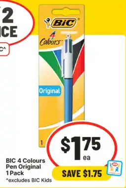 IGA BIC 4 Colours Pen Original offer