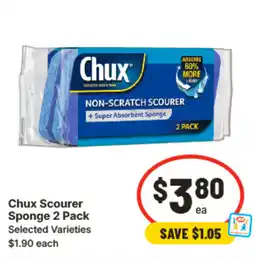 IGA Chux Scourer Sponge offer