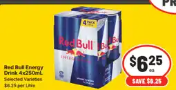IGA Red Bull Energy Drink offer