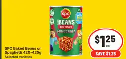 IGA SPC Baked Beans or Spaghetti offer