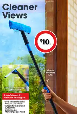 Coles Jaxon Telescopic Window Cleaning Set offer