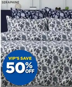 Spotlight Belmondo quilt cover set featuring seraphine kb offer