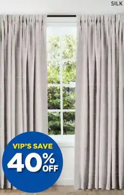 Spotlight Somerset blockout pinch pleat curtains offer