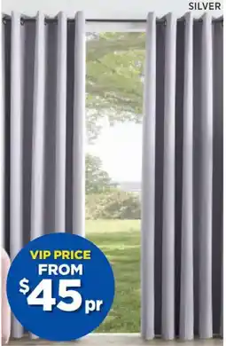 Spotlight Caine blockout eyelet curtains drop offer