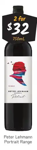 Cellarbrations Peter lehmann portrait range offer