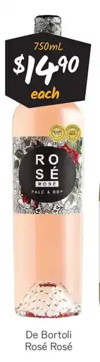 Cellarbrations De Bortoli Rosé Rosé offer