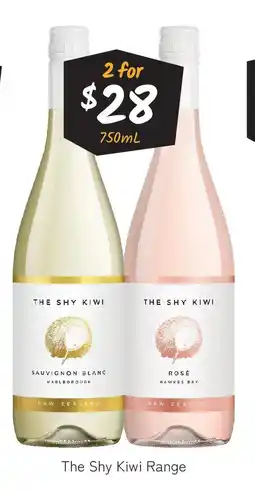 Cellarbrations The Shy Kiwi Range offer