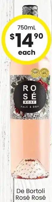 The Bottle O De Bortoli Rosé Rosé offer