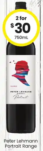 The Bottle O Peter Lehmann Portrait Range offer