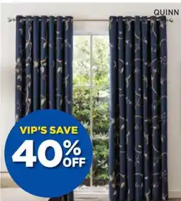 Spotlight Koo floral curtains offer