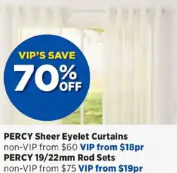 Spotlight Percy rod sets offer